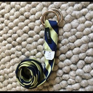 J. Crew Silk Tie Belt